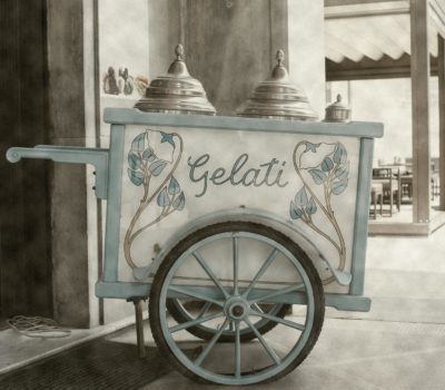 Carrettino dei gelati Chiellini