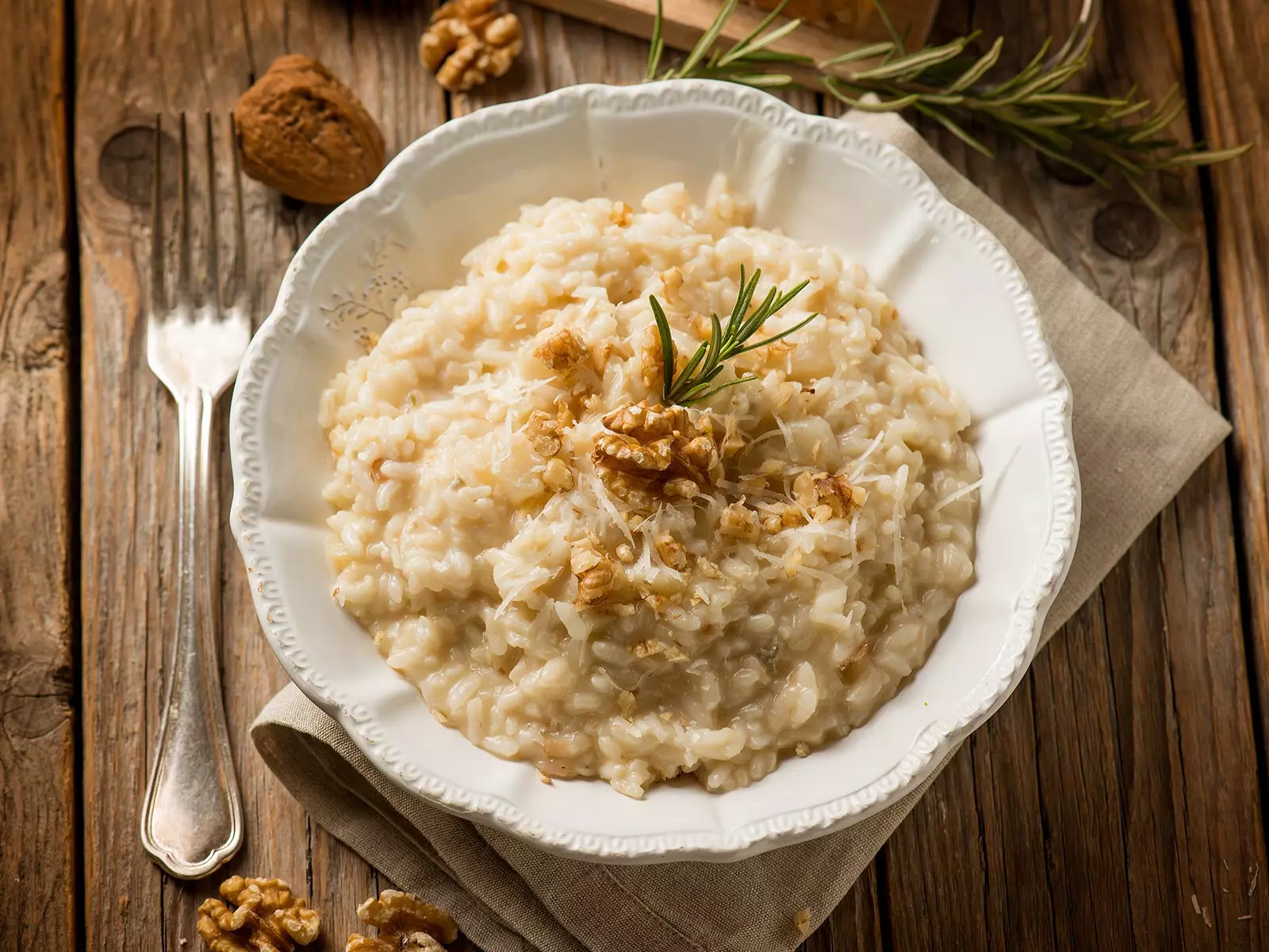 Ricetta del risotto con le noci Chiellini